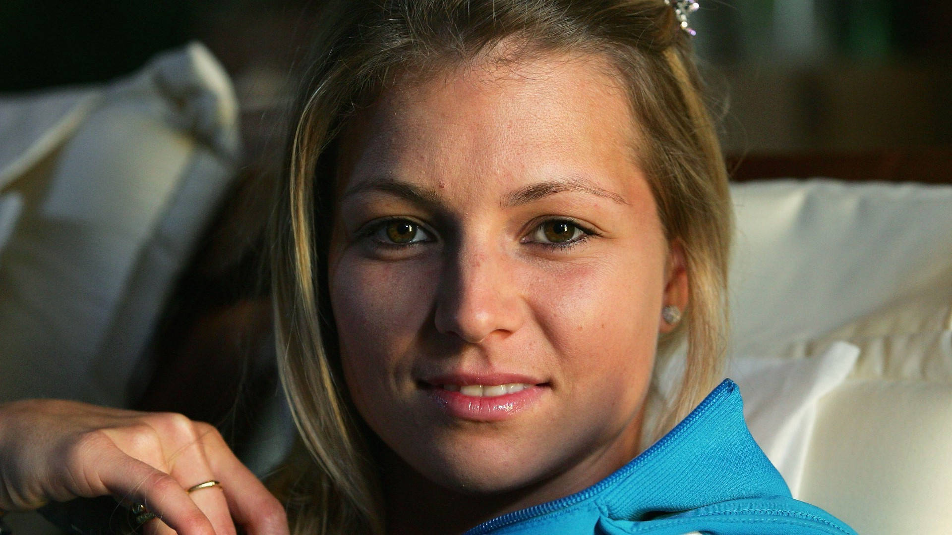 Maria Kirilenko - Tennis Star In Close-up Background