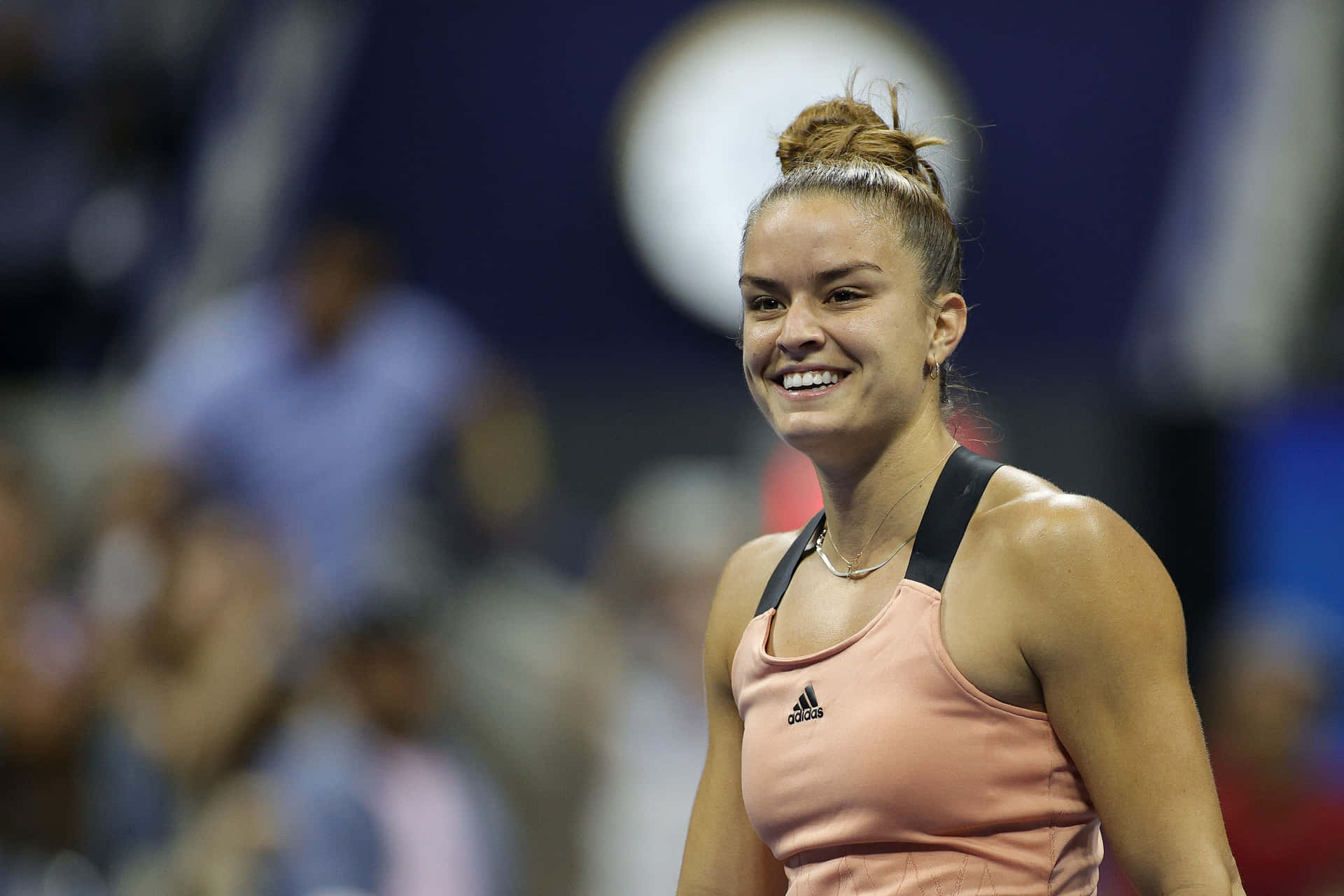 Maria Sakkari Smiling Beautifully