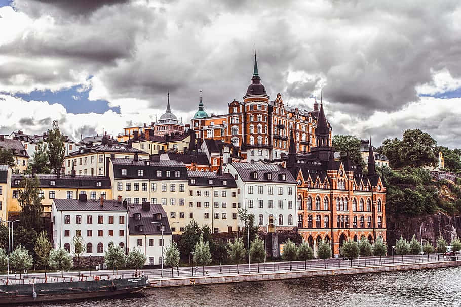 Mariahissen Gamla Stan Background