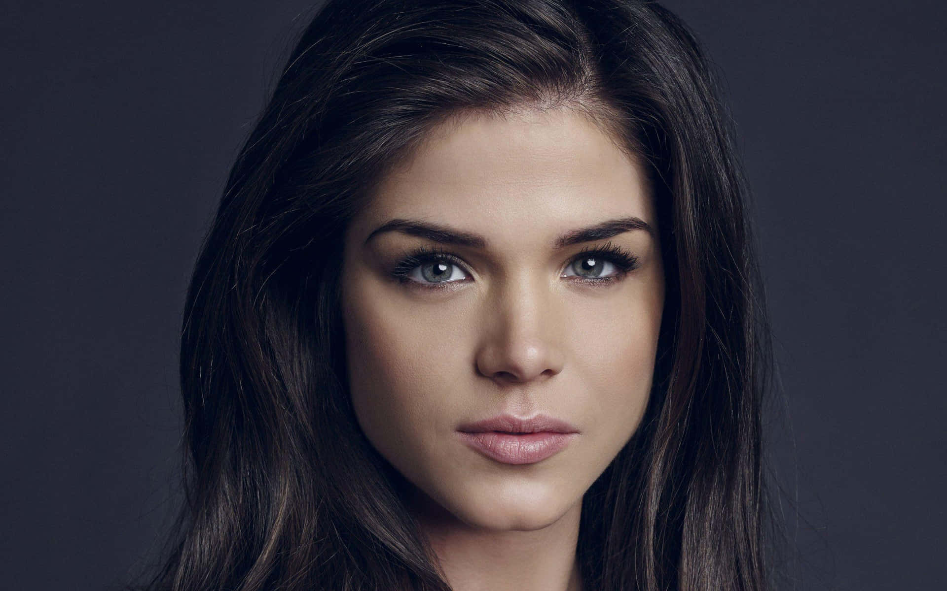 Marie Avgeropoulos Intense Gaze Portrait Background