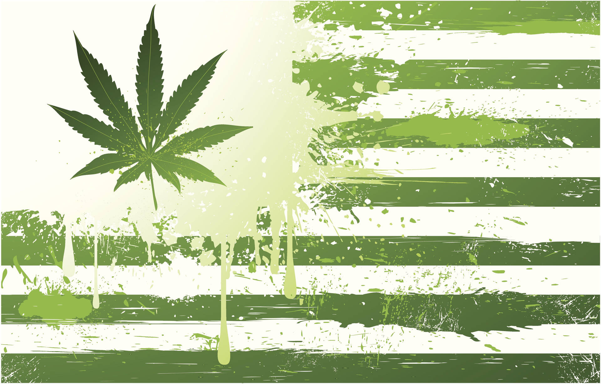 Marijuana Country Flag Background