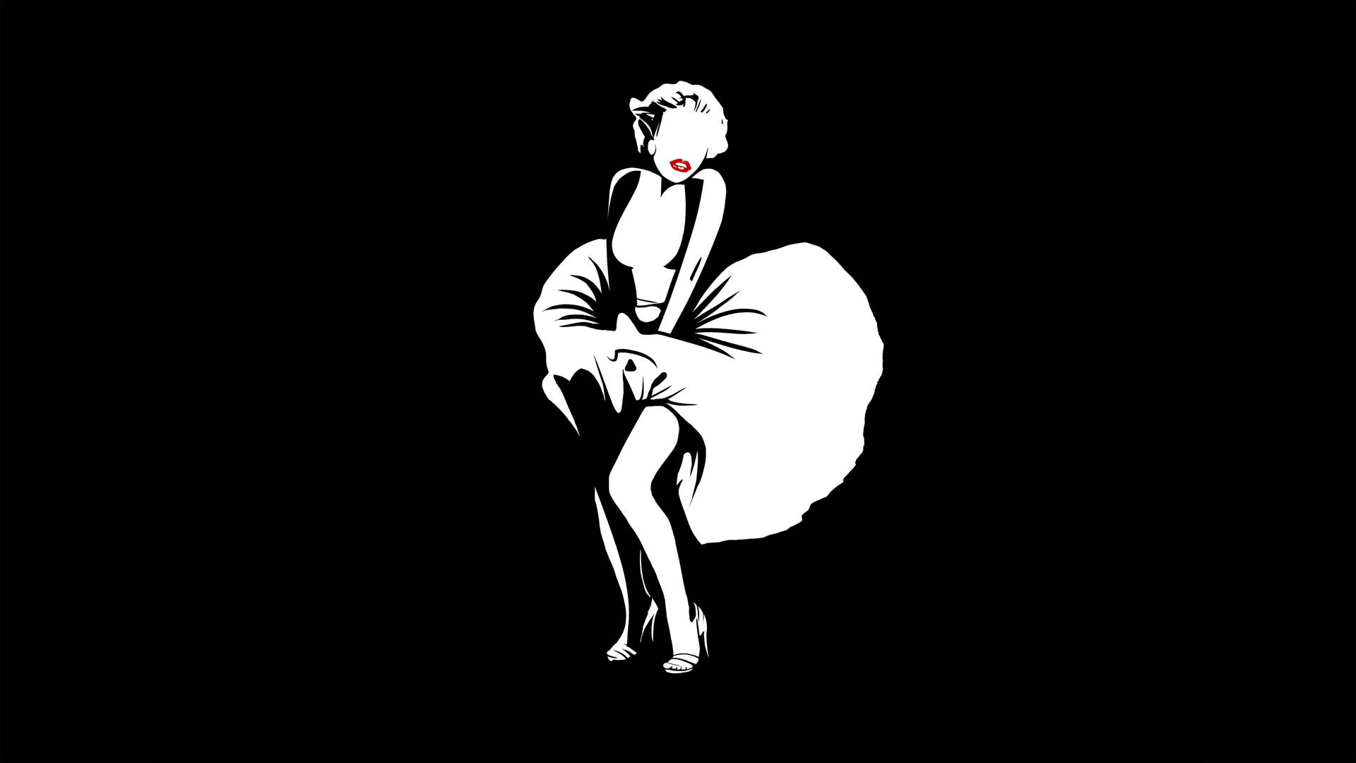 Marilyn Monroe Dress Dance Background