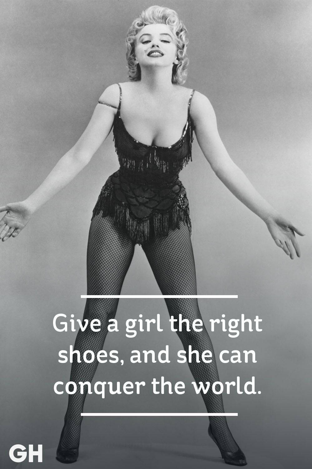 Marilyn Monroe Quotes About Girls Background