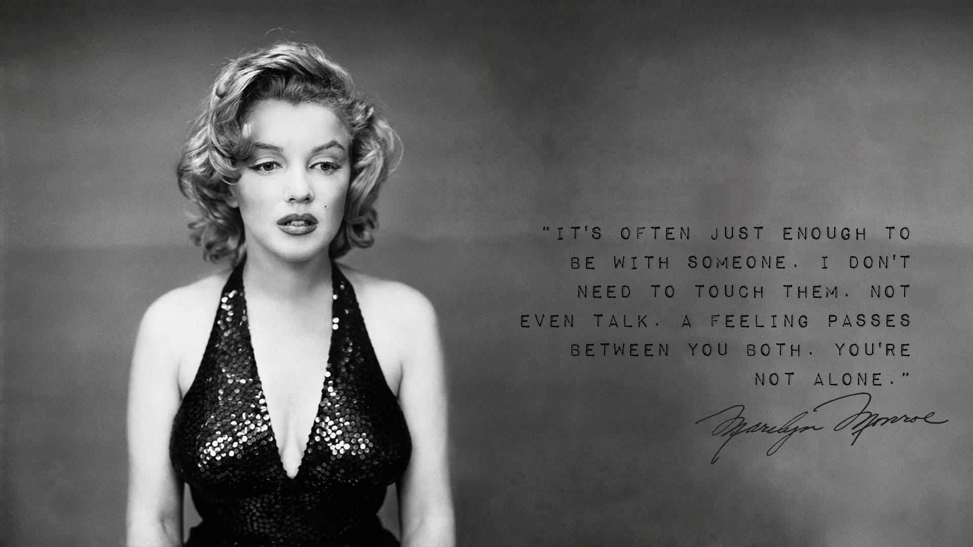 Marilyn Monroe Quotes Romantic Background