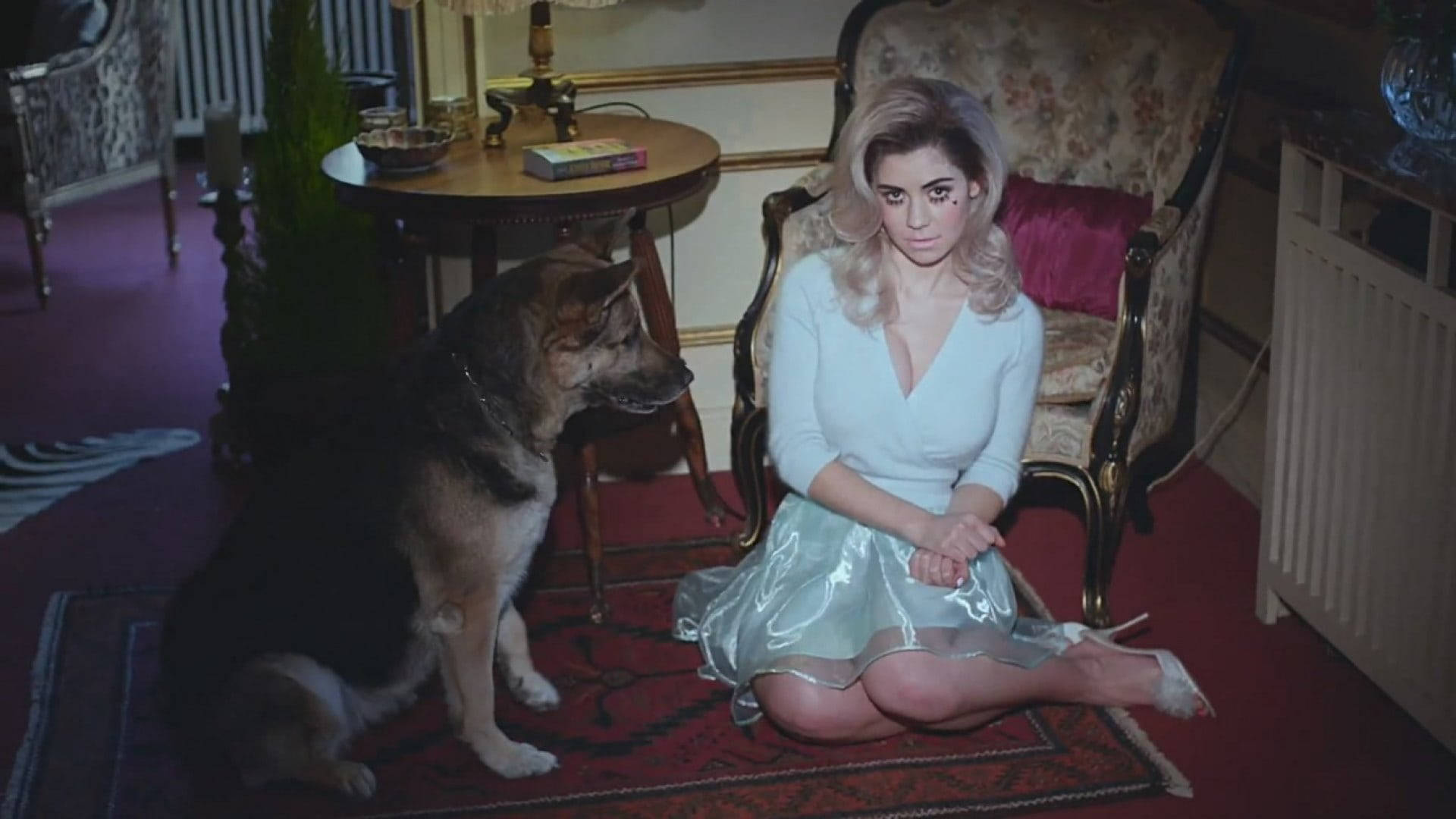 Marina And The Diamonds With Dog