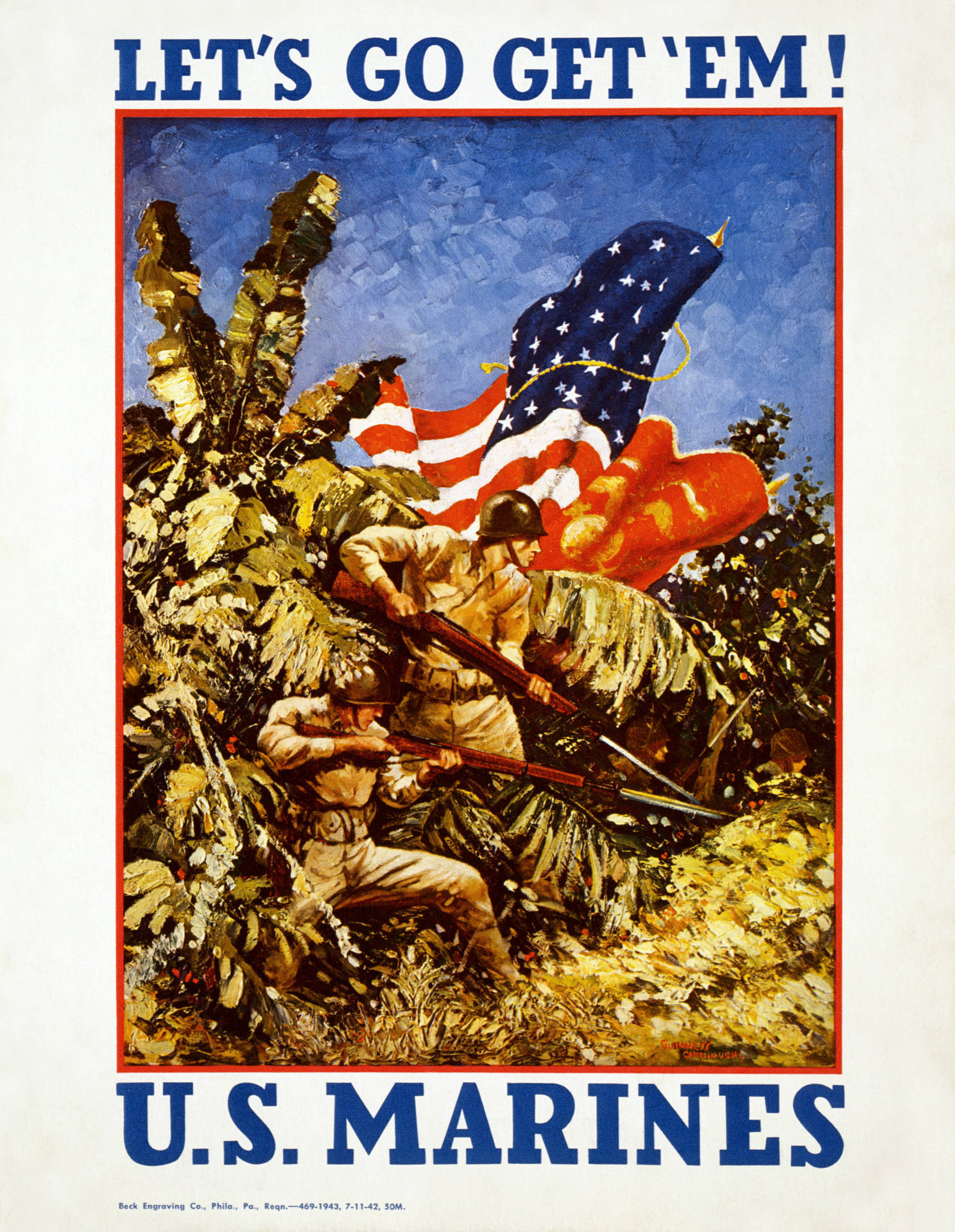 Marine Corps Poster Background