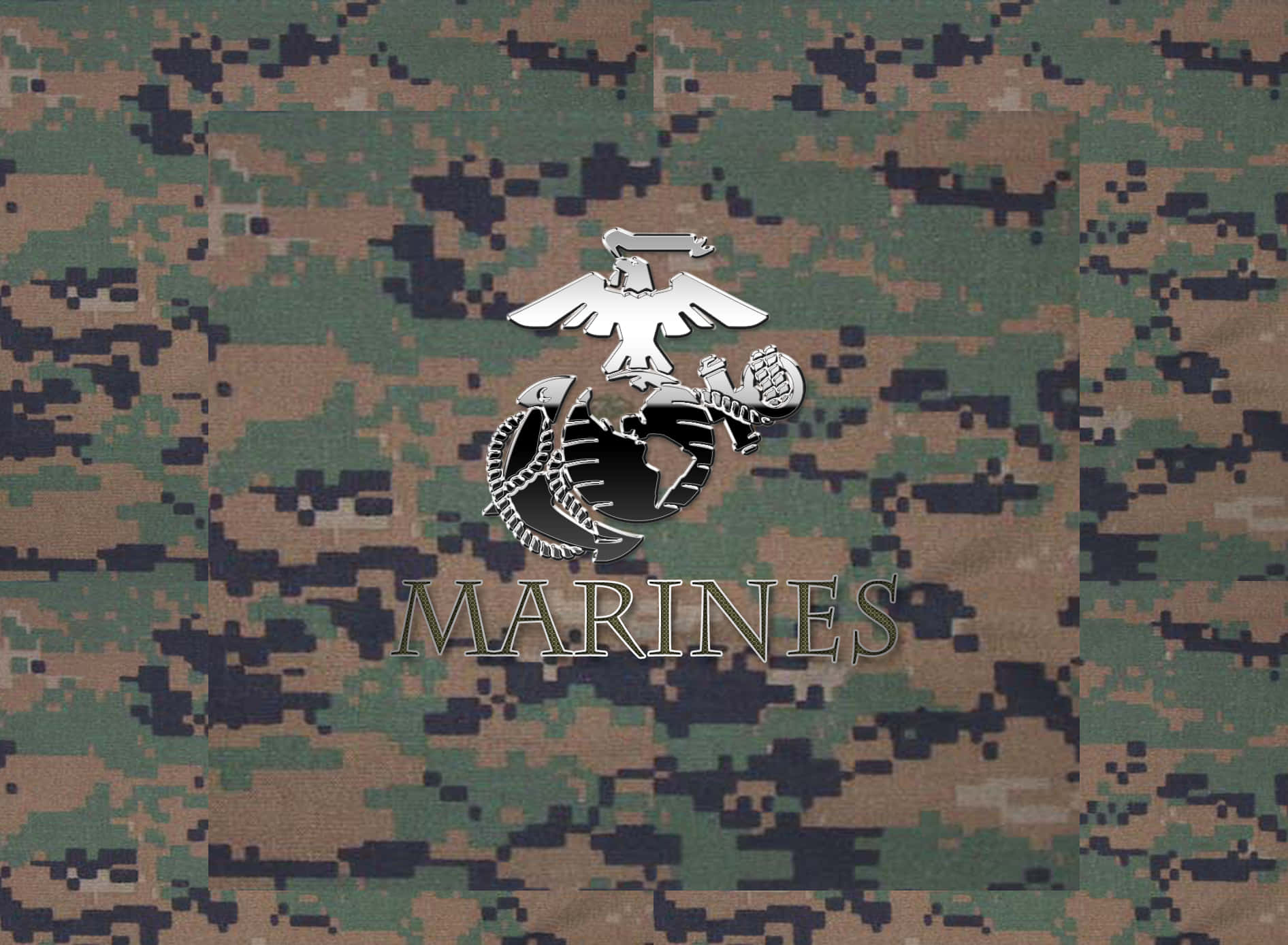 Marines Camouflage Blanket Background