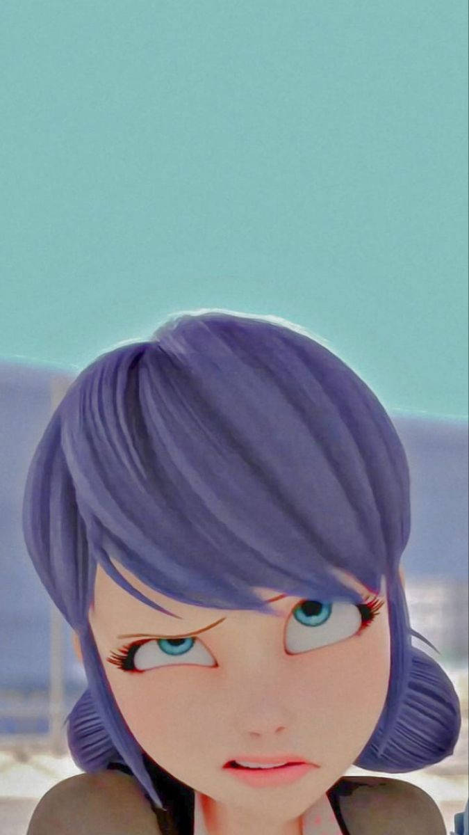 Marinette Making A Face Background