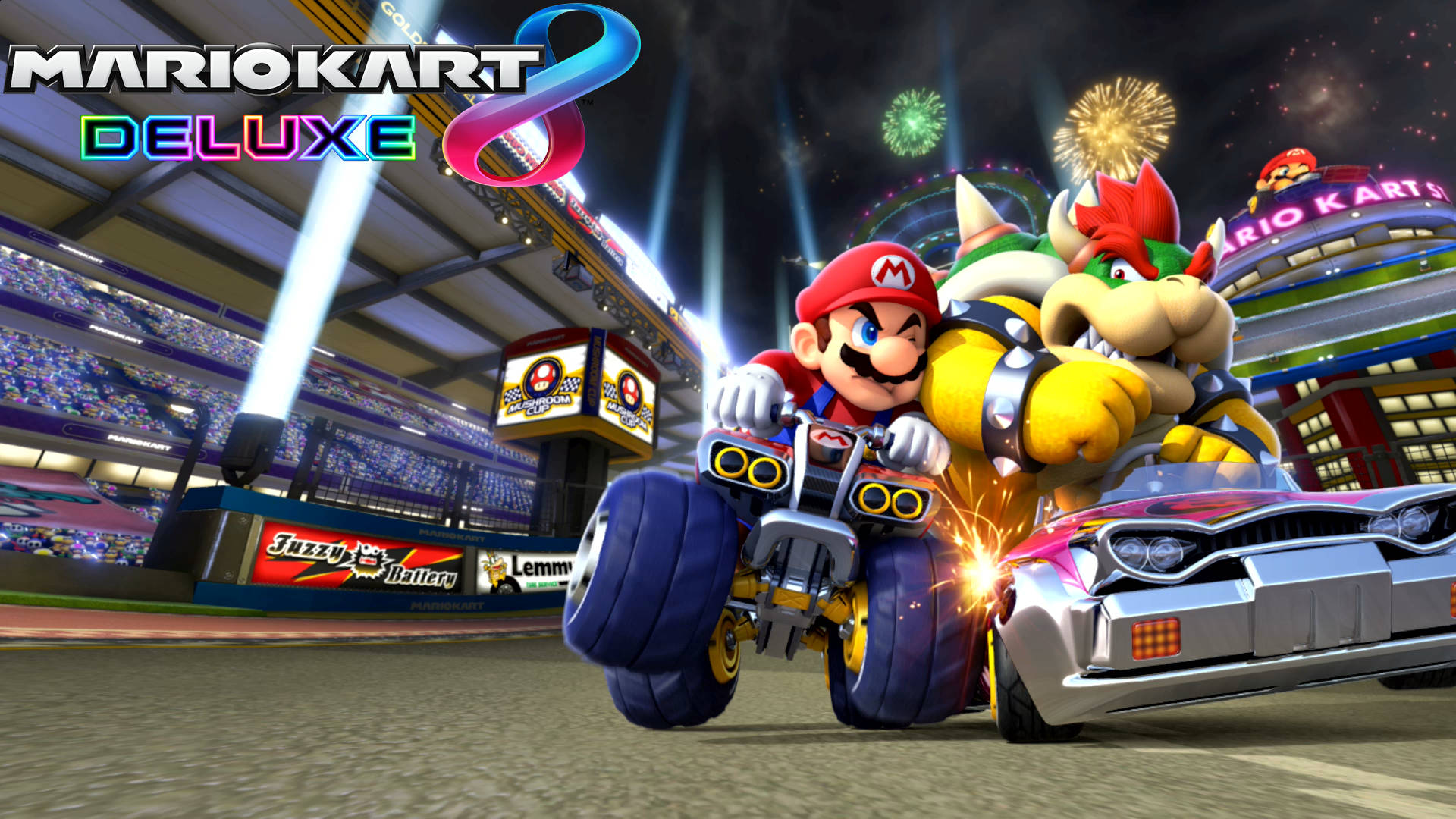 Mario Kart And Morton Background