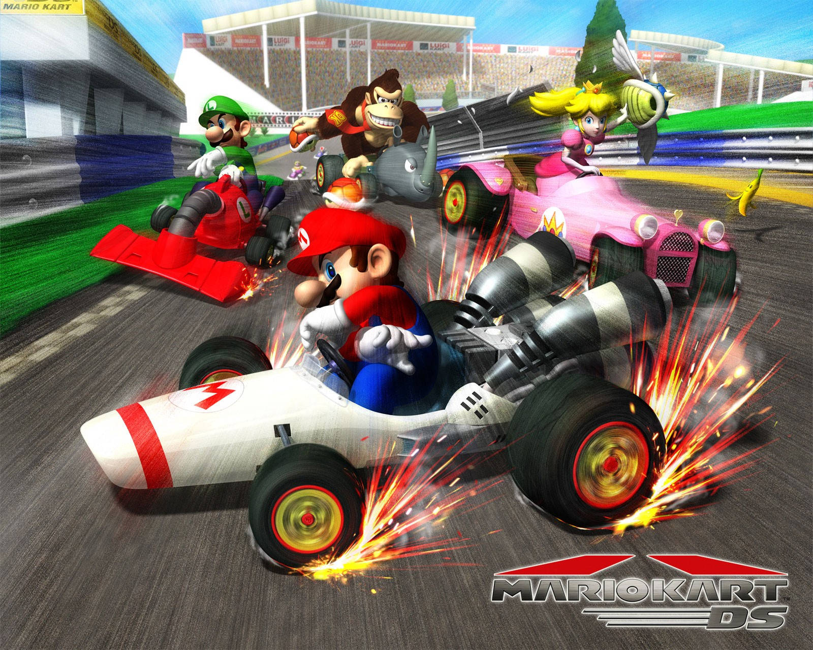 Mario Kart Ds Background