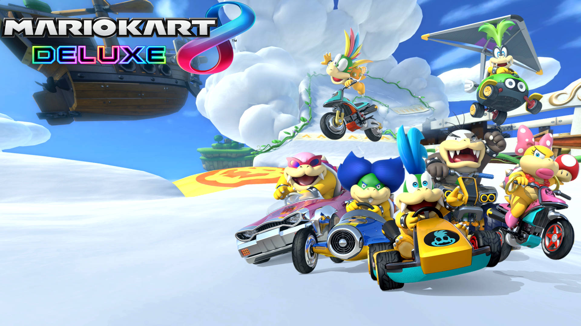 Mario Kart Koopalings Clan Background