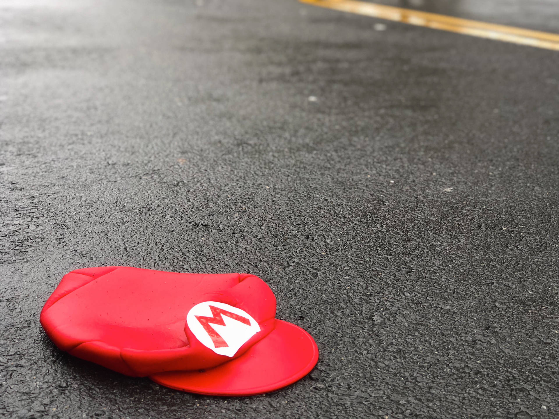 Mario Kart Red Cap Background