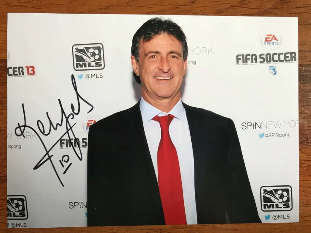 Mario Kempes Fifa Soccer Event Background