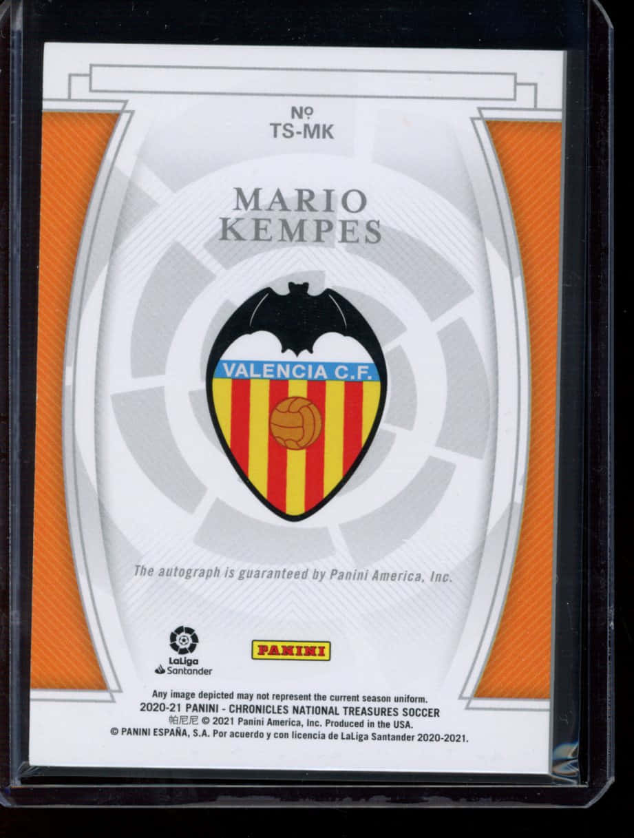 Mario Kempes Valencia Cr Frame Background