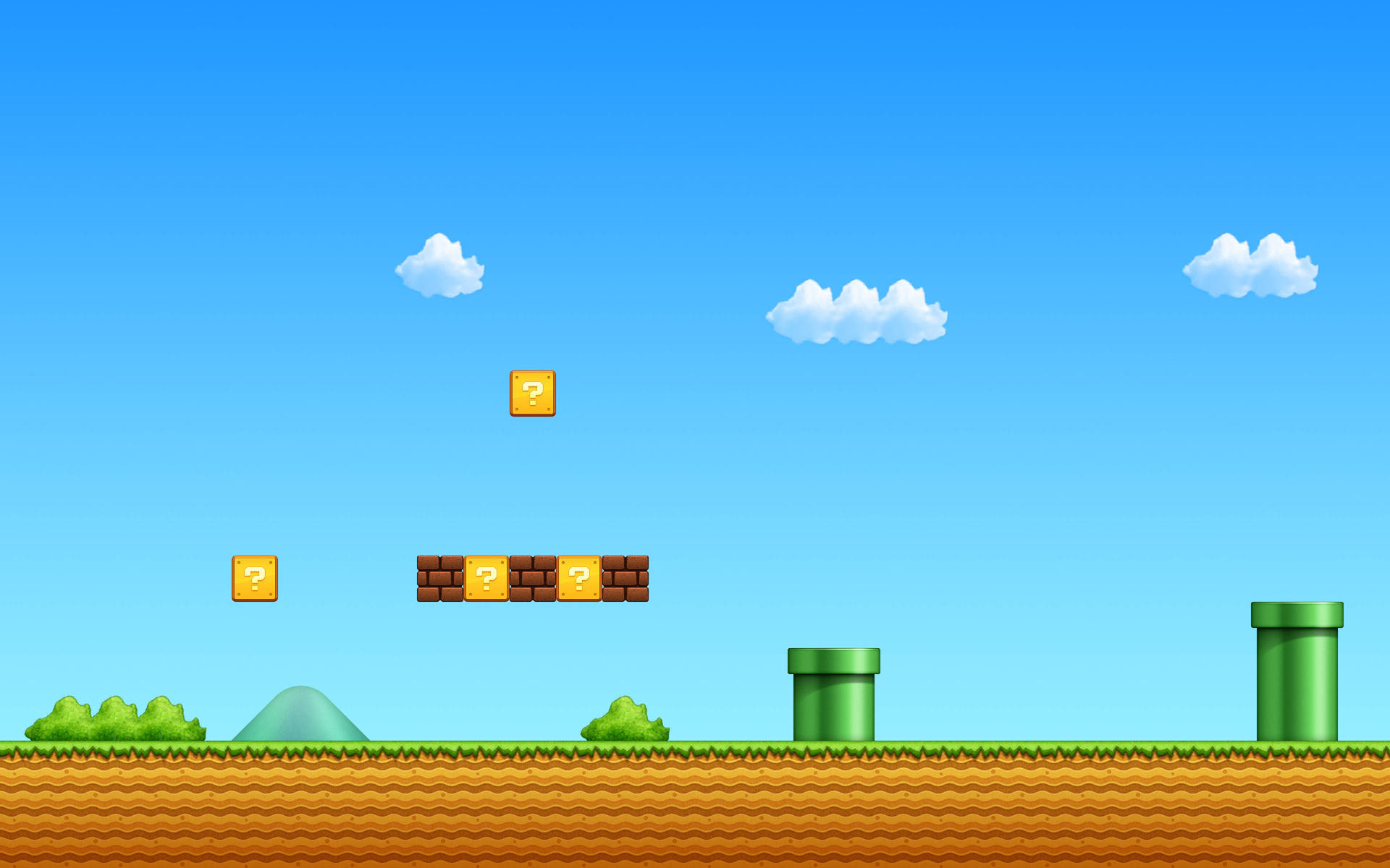 Mario Windows Game Background