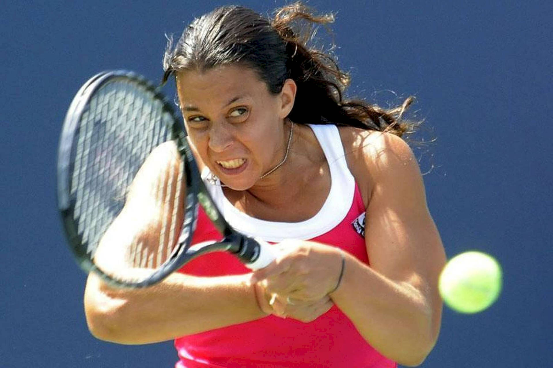 Marion Bartoli Expressing A Quirkily Interesting Emotion