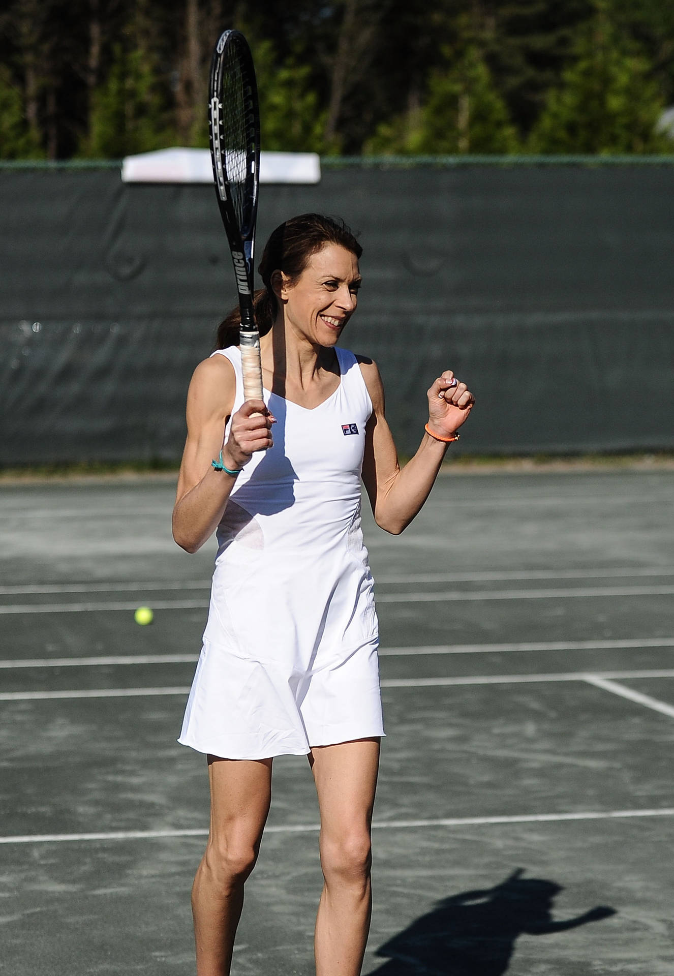 Marion Bartoli Small Smile Background