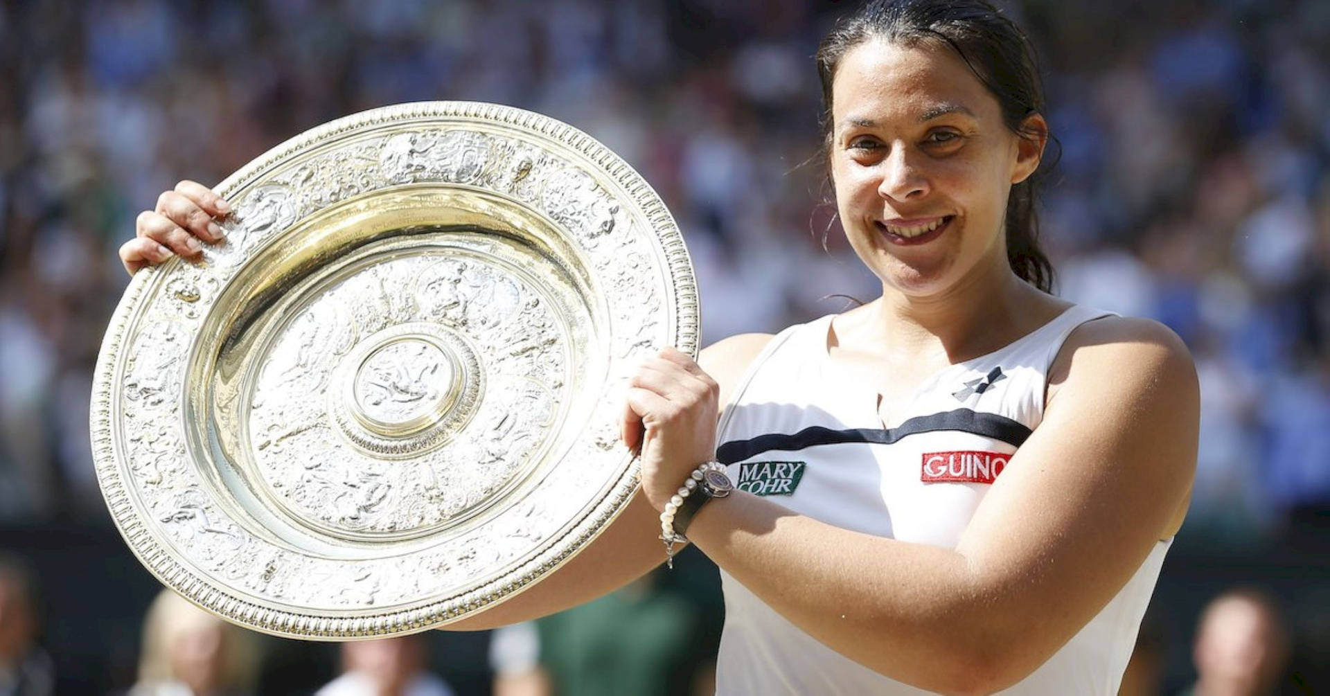 Marion Bartoli Wimbledon Ladies Single Trophy