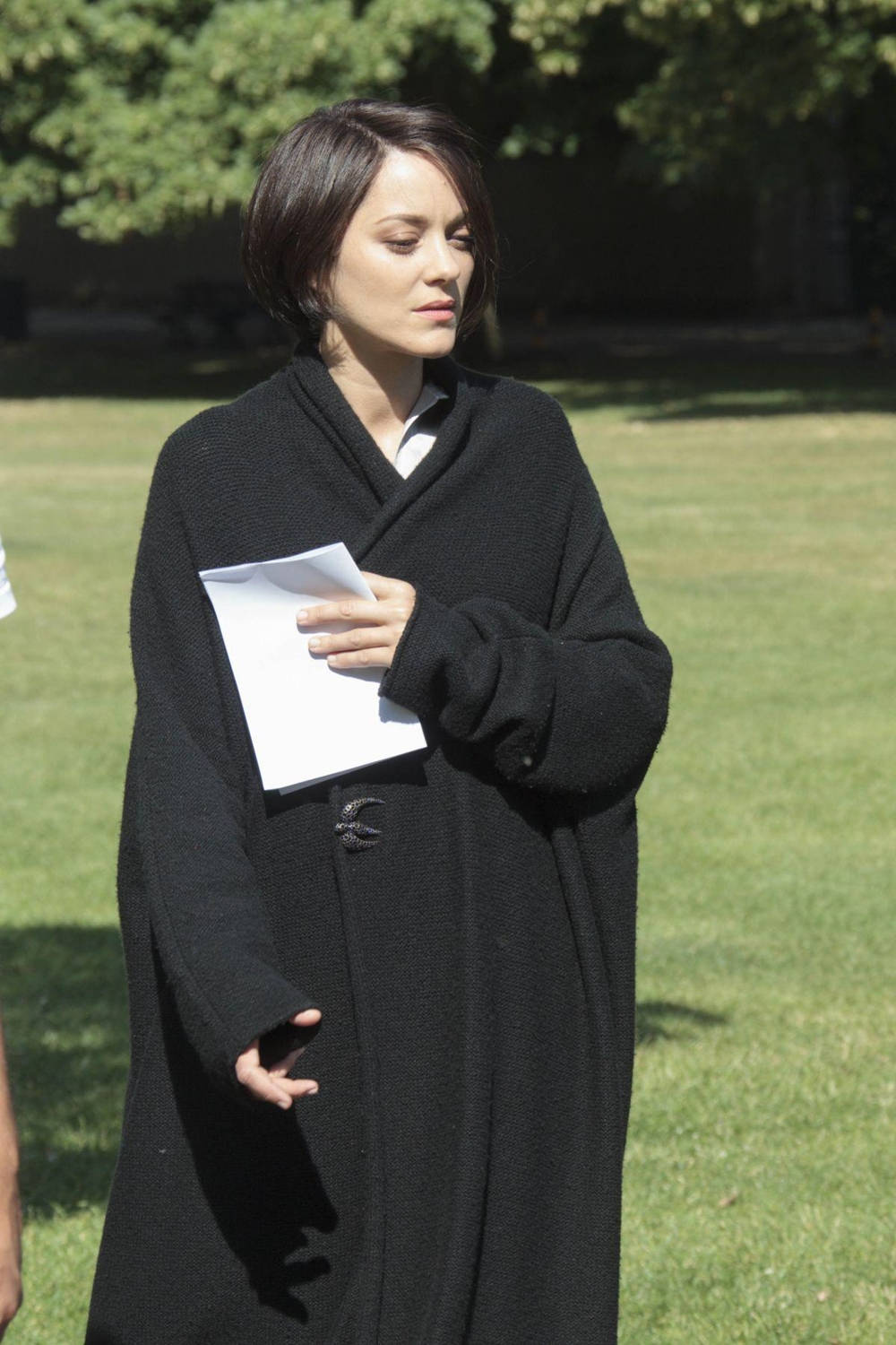 Marion Cotillard In Black Robe