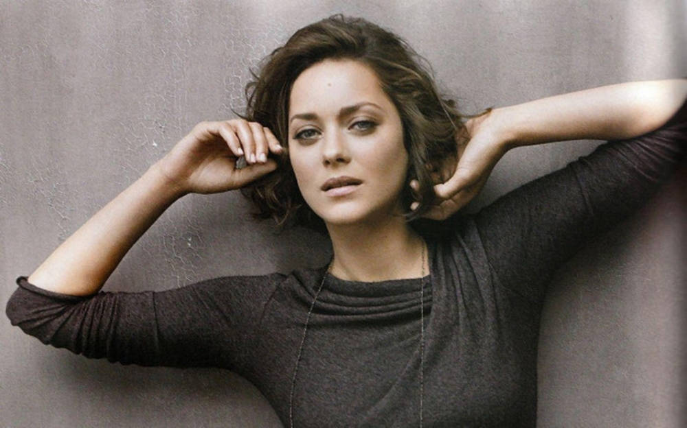 Marion Cotillard In Gray