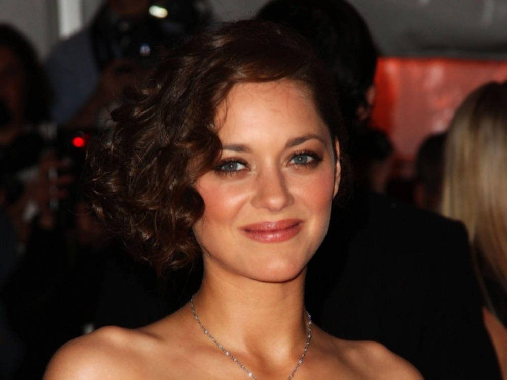 Marion Cotillard With Short Curly Hair