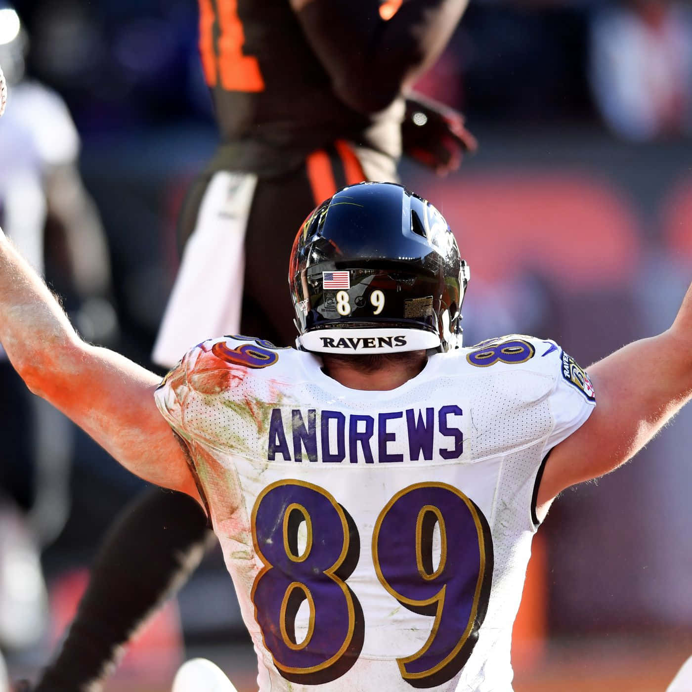 Mark Andrews In Action Background