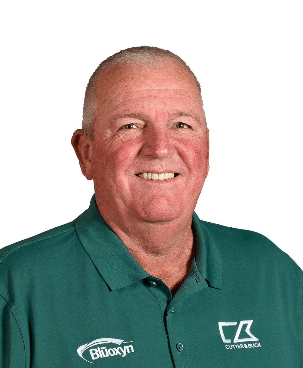 Mark Calcavecchia In Green Portrait Background