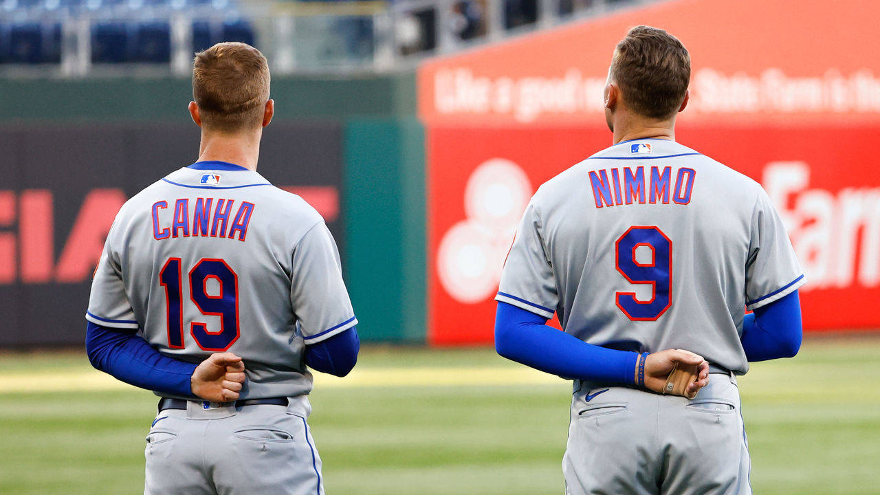 Mark Canha And Brandon Nimmo Background