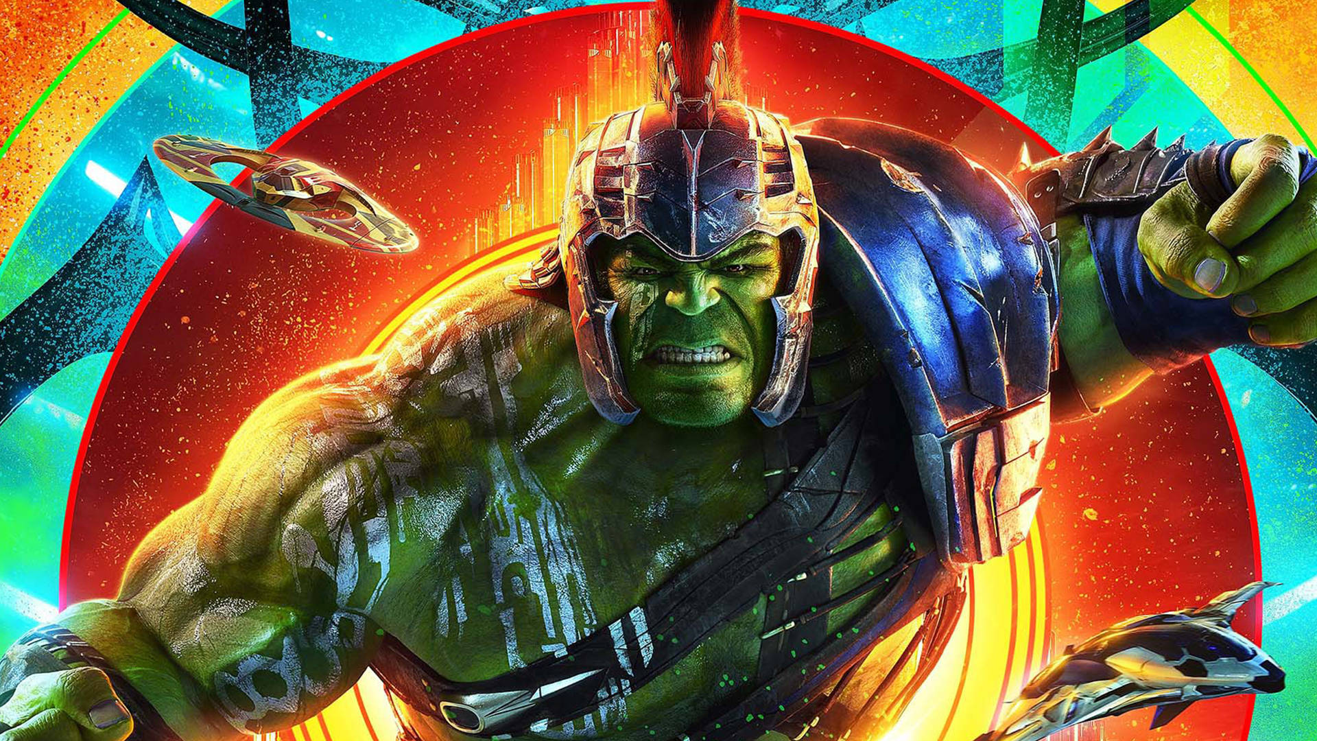Mark Ruffalo Gladiator Hulk Background