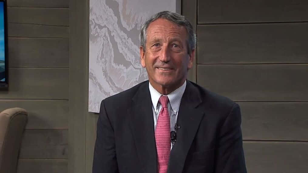 Mark Sanford Smiling Background