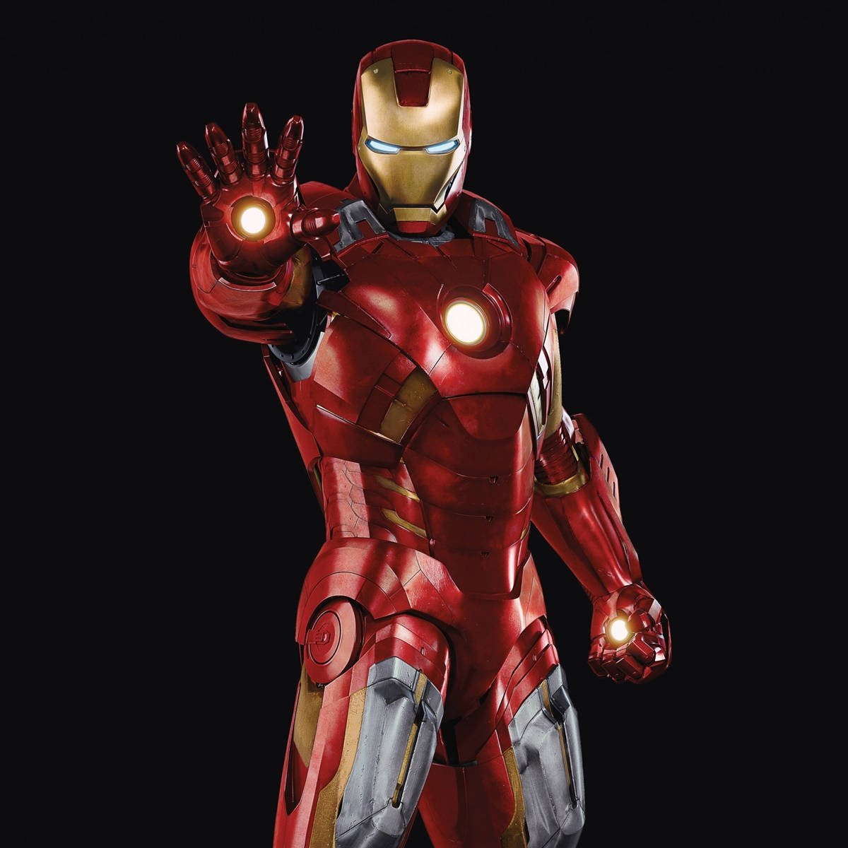 Mark Vii Armor Iron Man Superhero Background