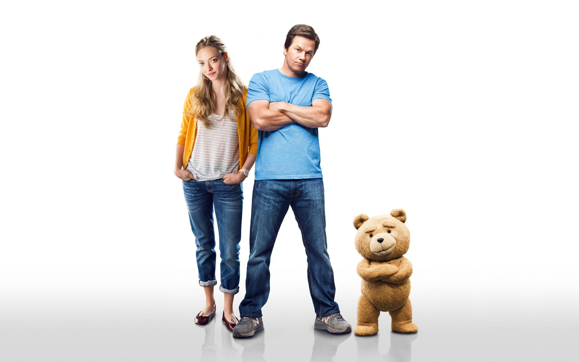 Mark Wahlberg And Ted Characters