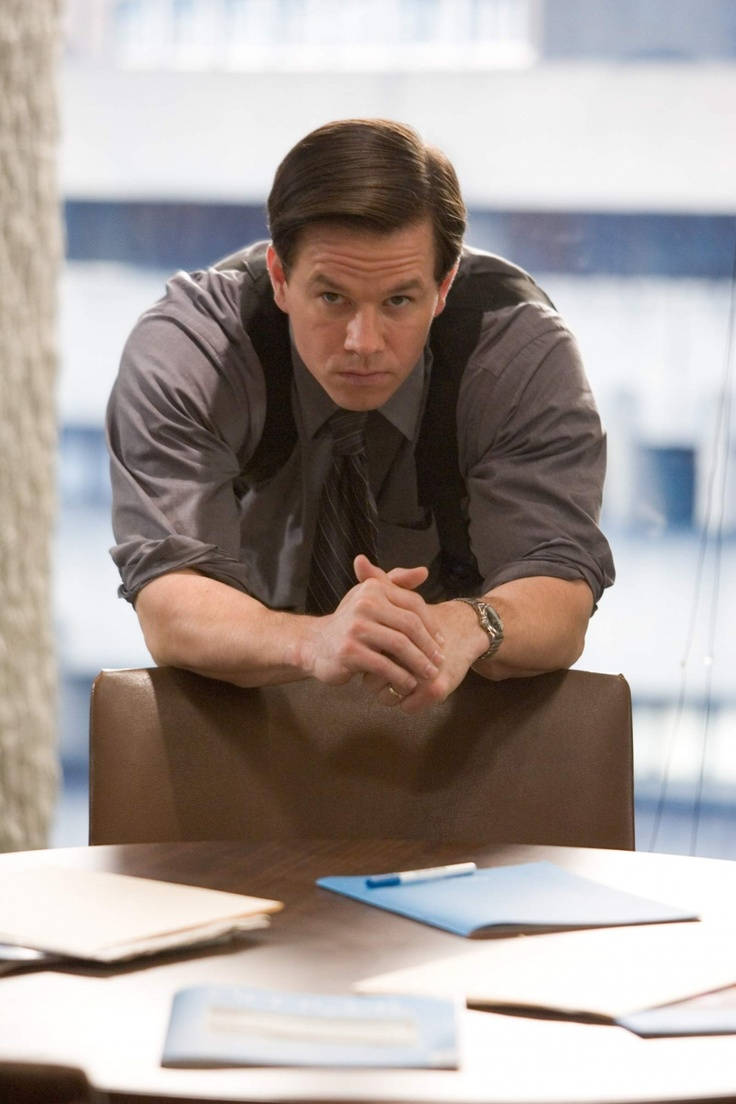 Mark Wahlberg In An Office Background