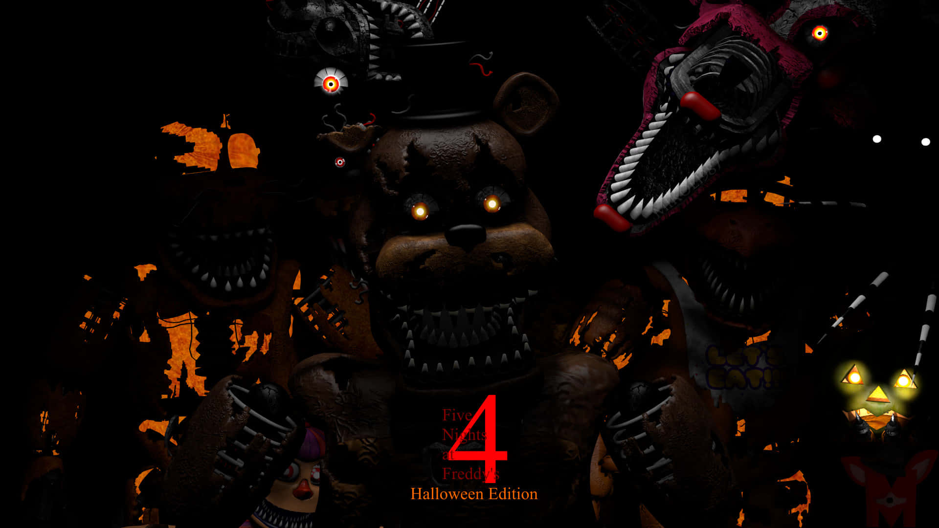 Mark Your Calendars! Five Nights At Freddy's 4 Is Here! Background