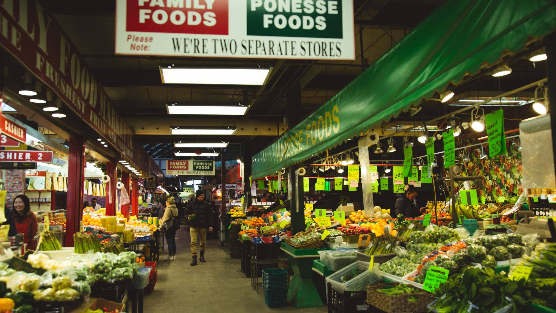 Market Ponesse Foods Background