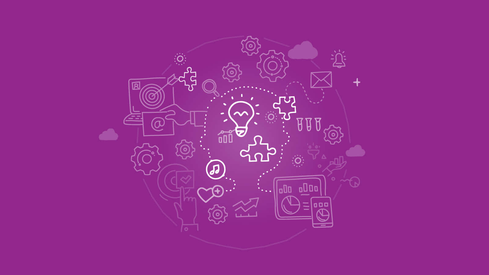 Marketing Purple Desktop