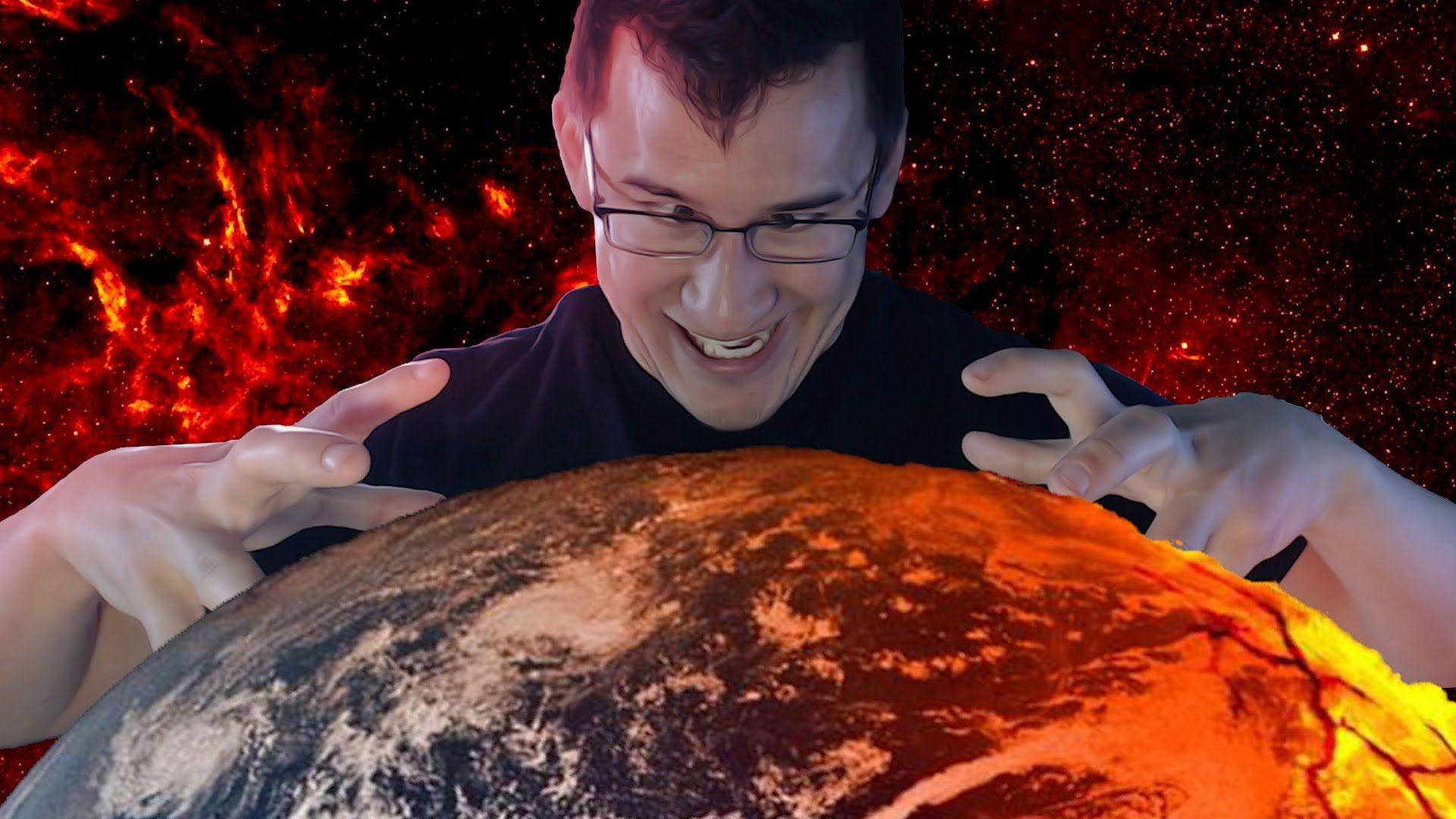 Markiplier Takes Over The World Background