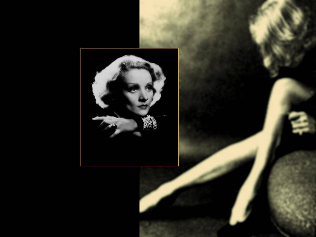 Marlene Dietrich Split-screen Background