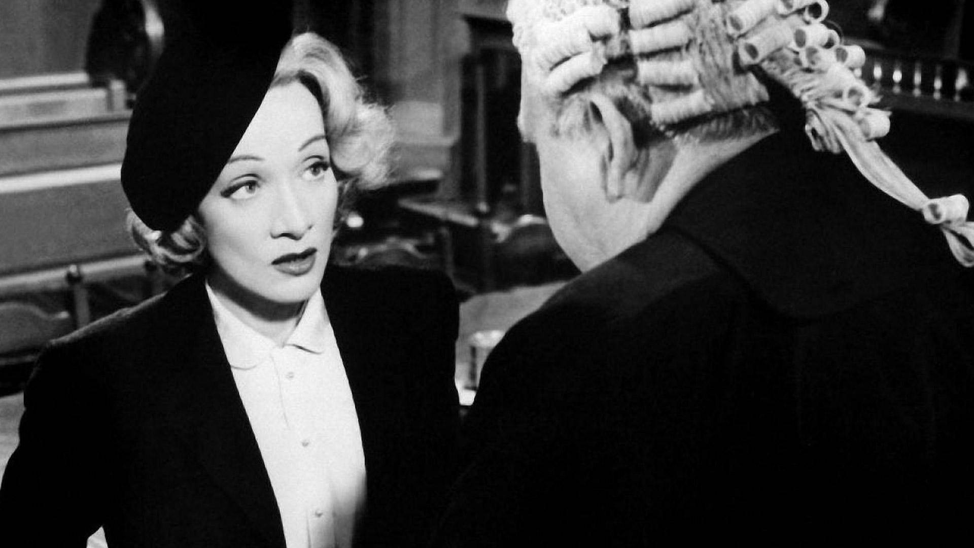 Marlene Dietrich Witness For The Prosecution Background