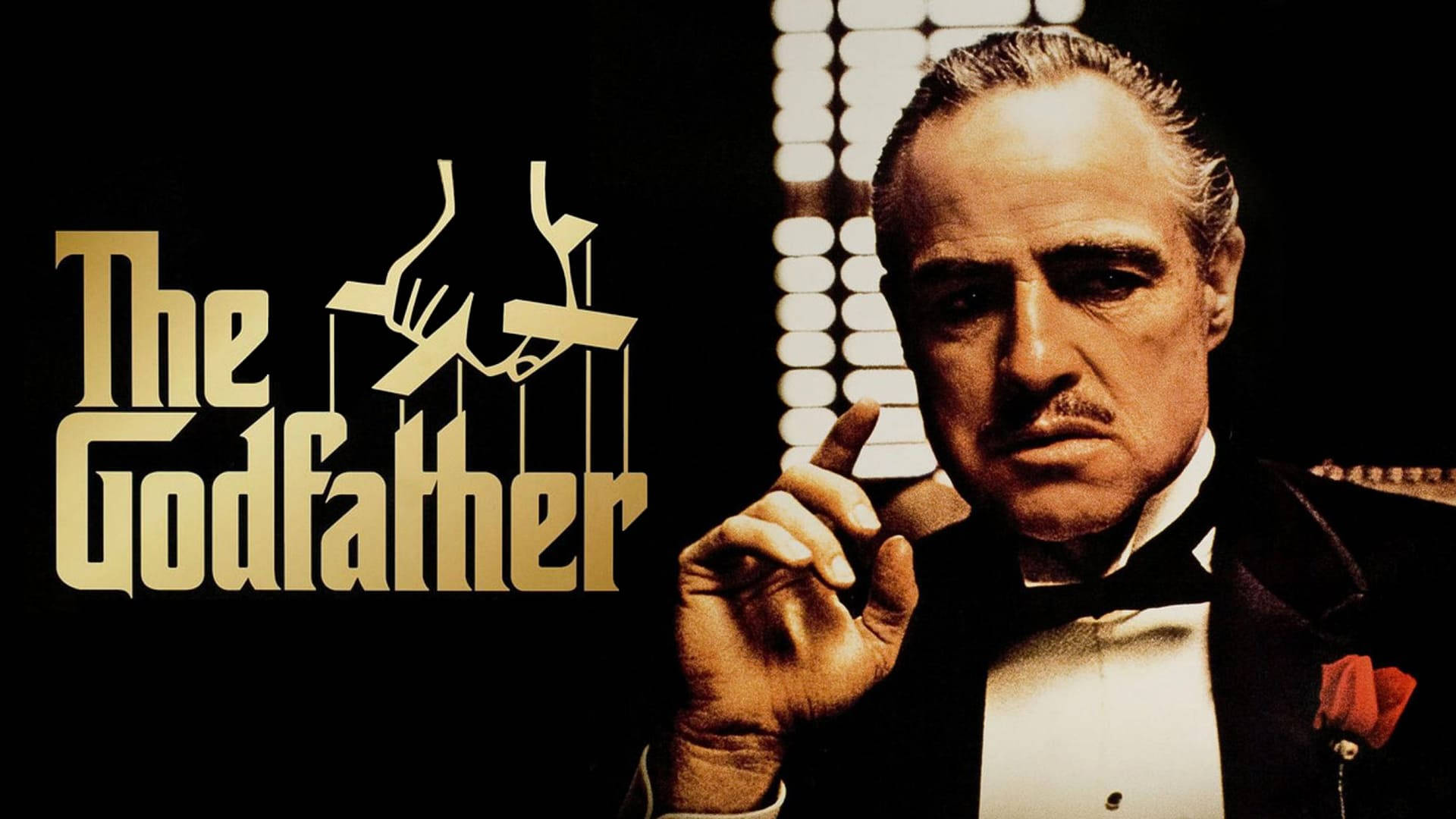 Marlon Brando As Don Vito Corleone In The Godfather Background