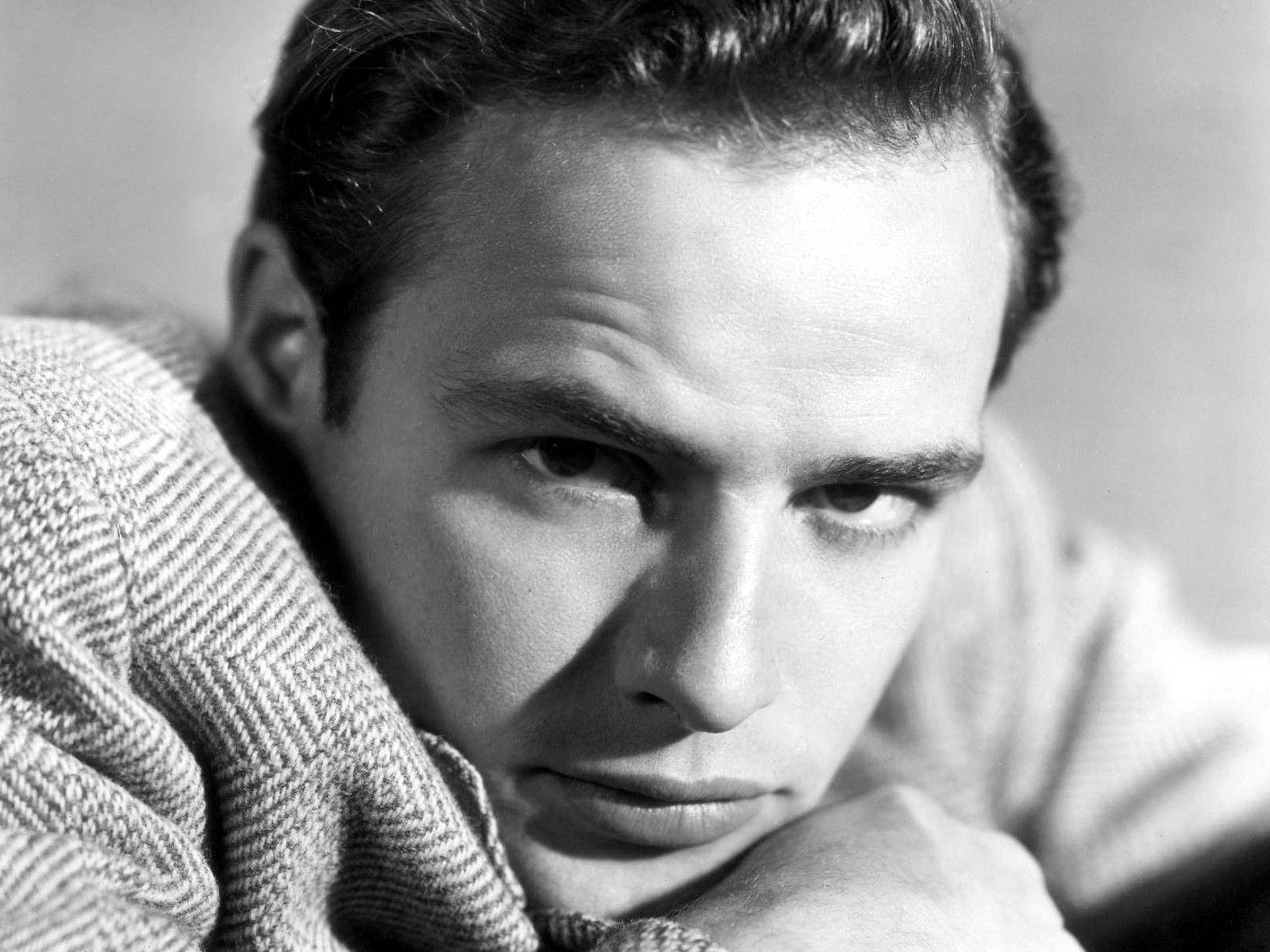 Marlon Brando Brush Up Hair Style Background