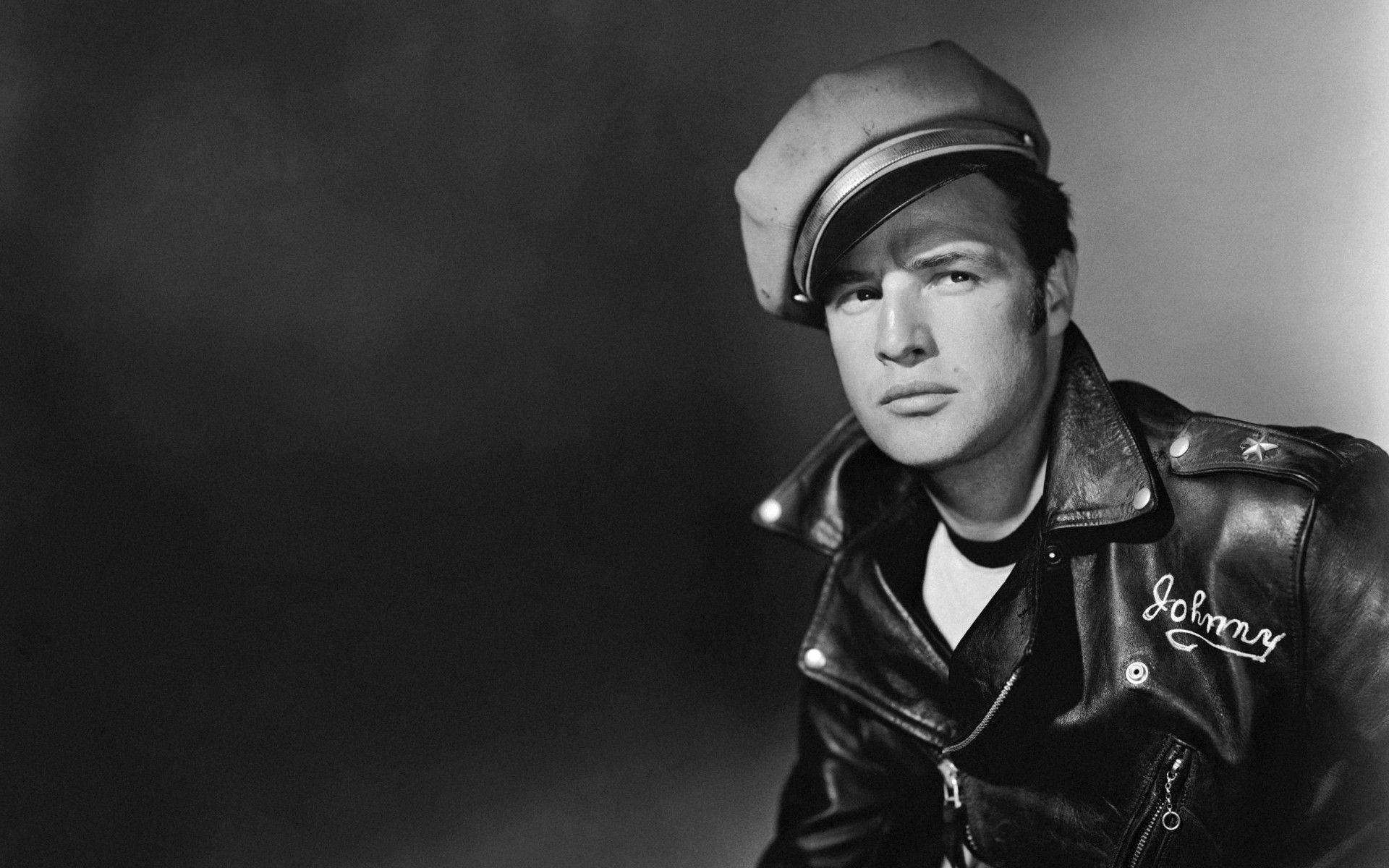 Marlon Brando Schott Nyc Leather Jacket Background