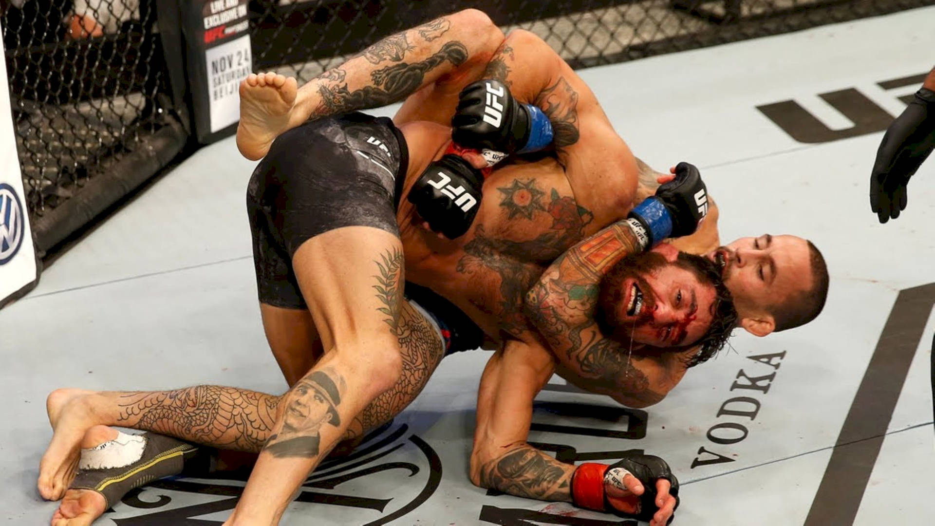 Marlon Vera Headlock Background