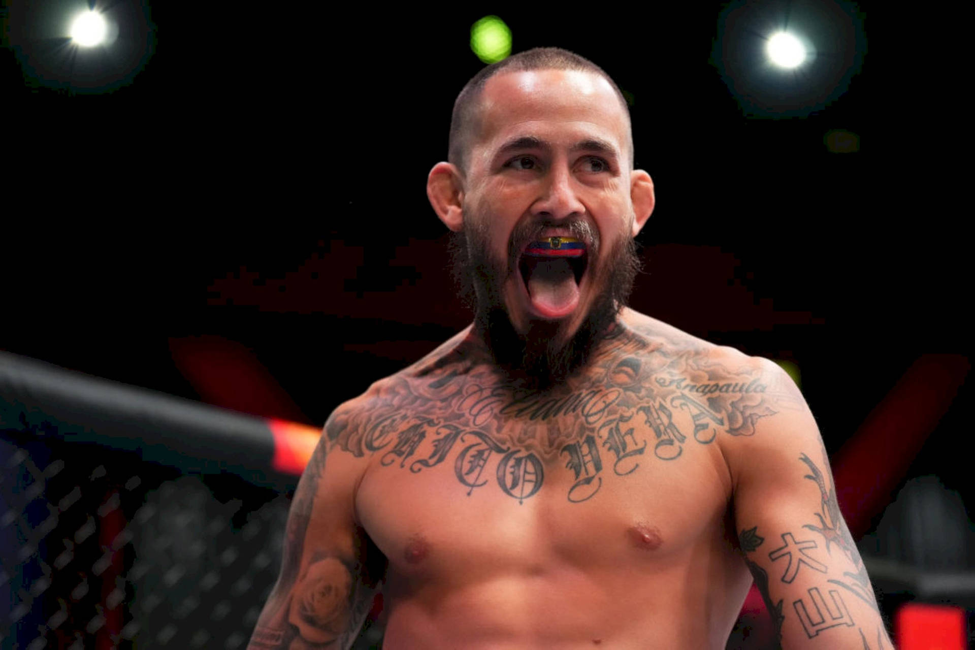 Marlon Vera Tongue Out Background