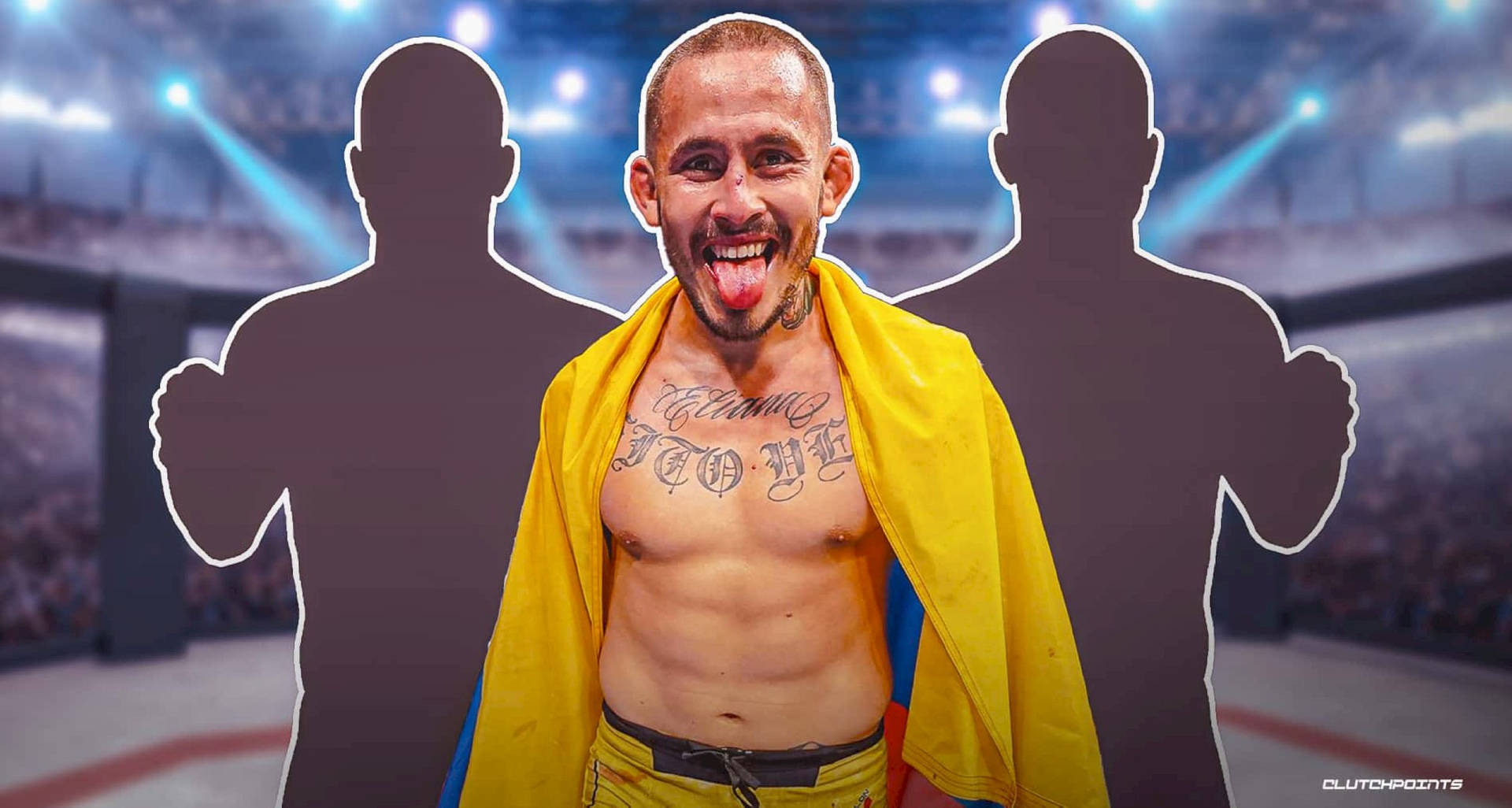 Marlon Vera Yellow Cape Background