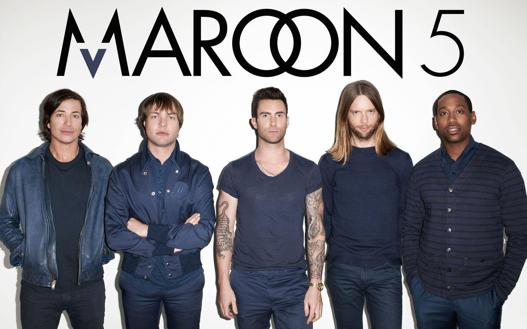 Maroon 5 Black Blue Clothing