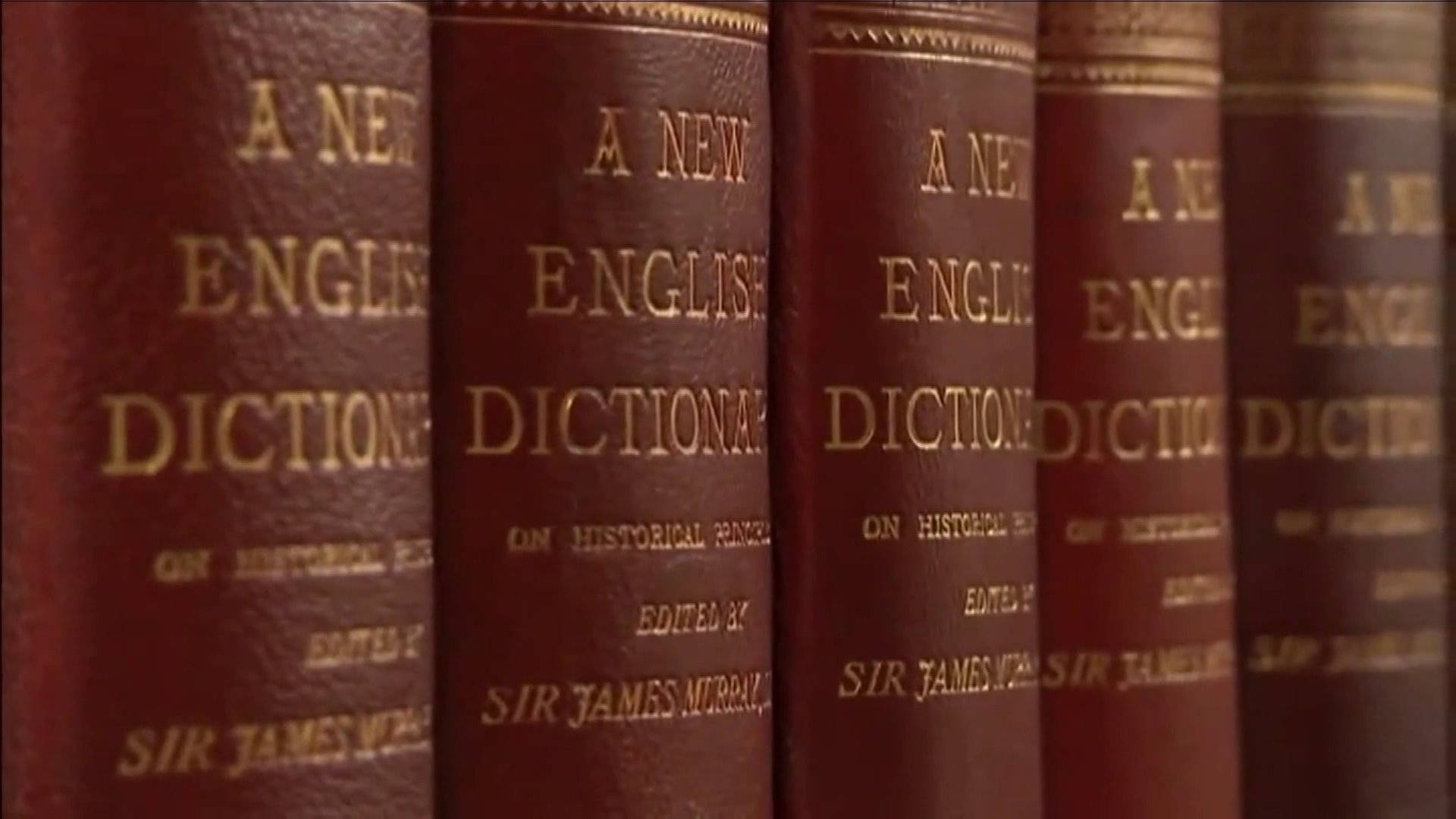 Maroon English Dictionaries Background