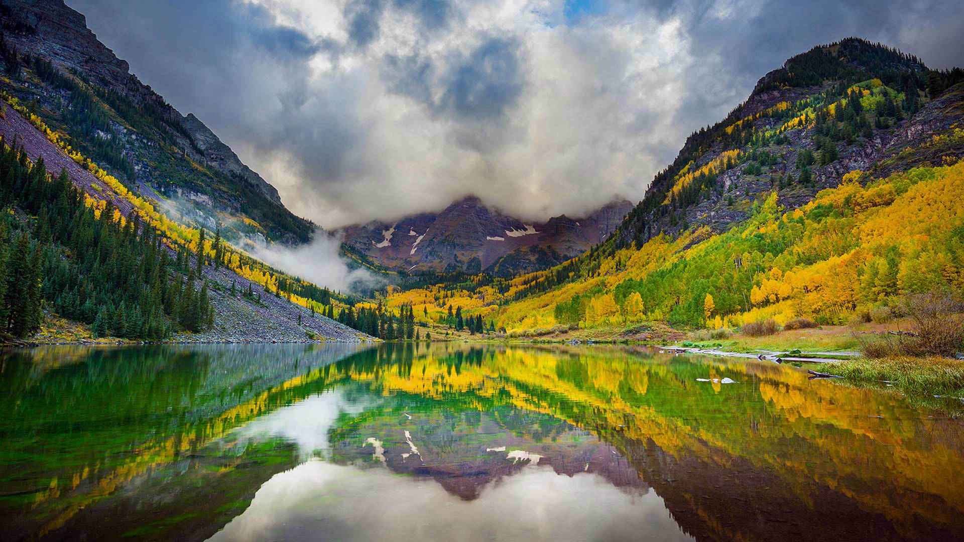 Maroon Lake Colorado Background