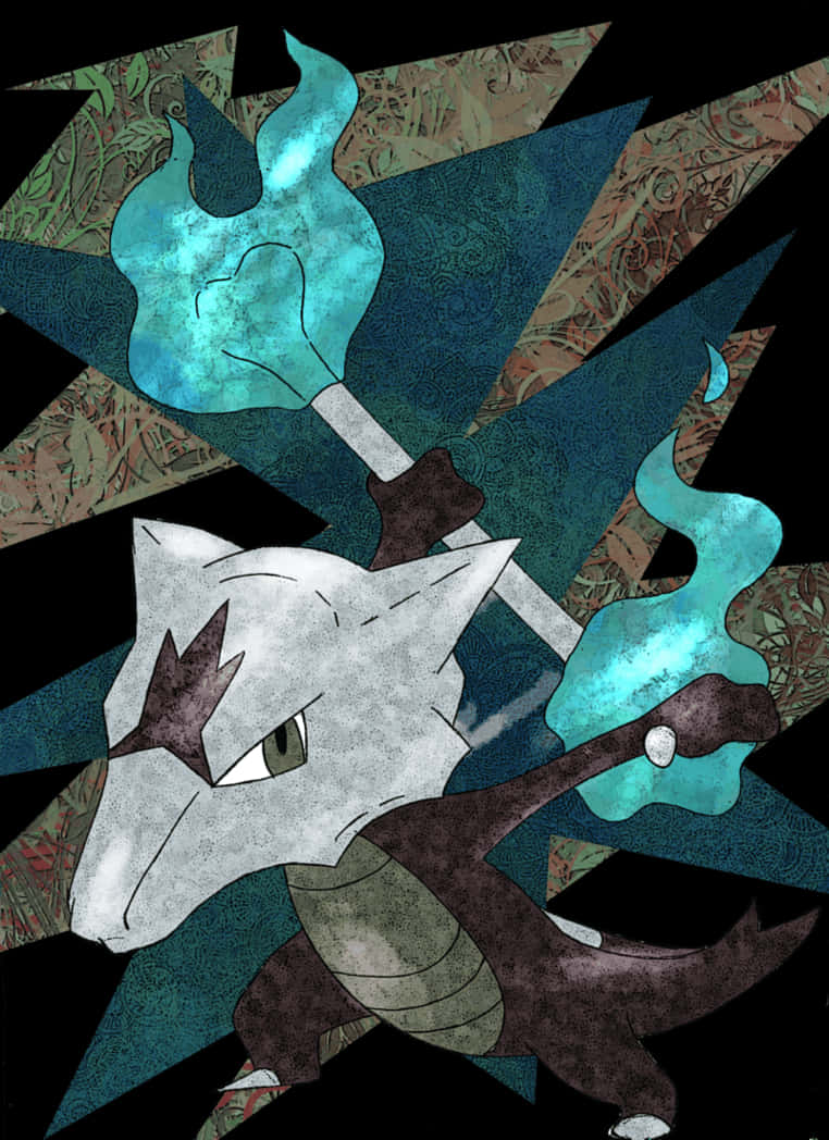 Marowak Abstract Art Background