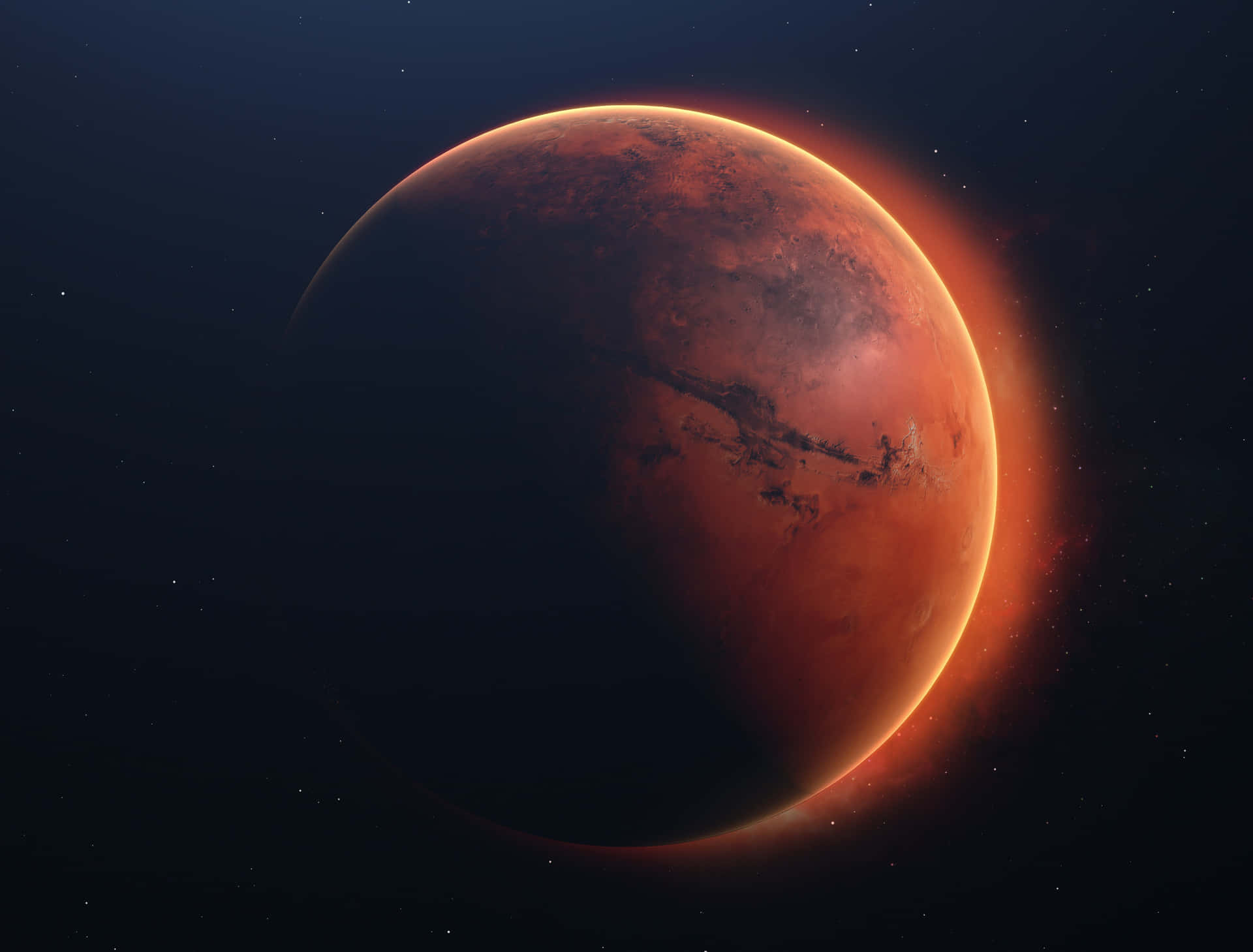 Mars 4k Light Background